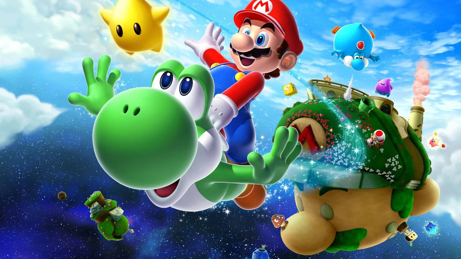 Super Mario Galaxy personajes y poderes de la película