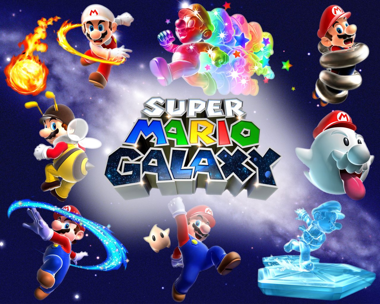 Super Mario Galaxy La Película Mario y Yoshi en las galaxias